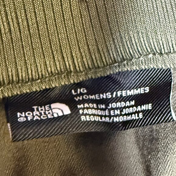 The North Face Aphrodite Joggers Women’s L Olive Green Lightweight EUC - Picture 7 of 10